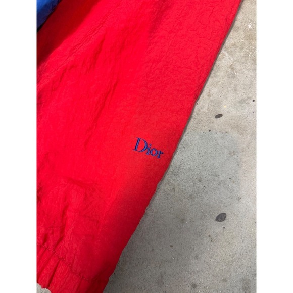 Christian Dior‎ Monsieur Colorblock Track Jacket Full Zip Windbreaker Mens L - Picture 2 of 6